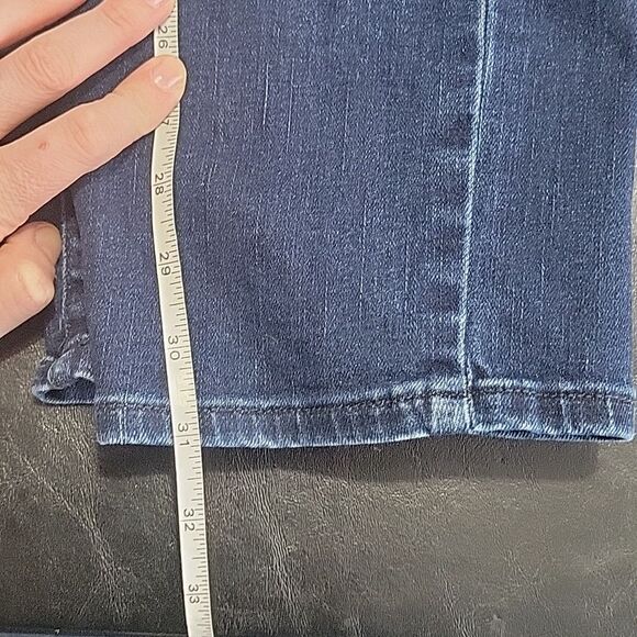 Calvin Klein Jeans Women's Ultimate Skinny Dark wash size 14x32 high waist slim - Picture 8 of 8